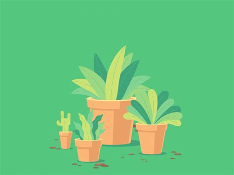 Potted Punk Plant by Crispe - Chris Phillips on Dribbble