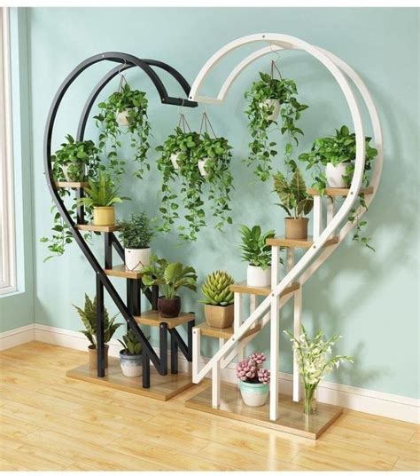 Original And Beautiful Ideas For Flower Shelves… | Plant decor, House ...