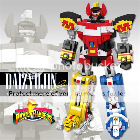 [MOC] Power Rangers Mighty Morphin Megazord - LEGO Sci-Fi - Eurobricks Forums