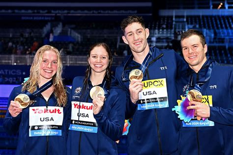 World Aquatics Championships 2024 Swimming Day 4 Results: Team USA ...