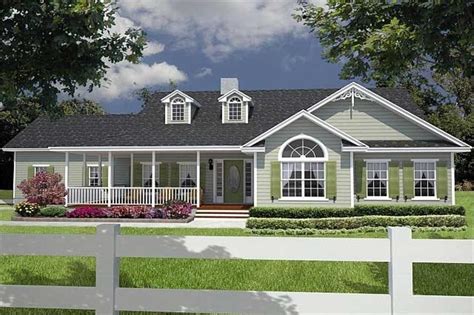 Unique Ranch House Plans Wrap Around Porch - New Home Plans Design