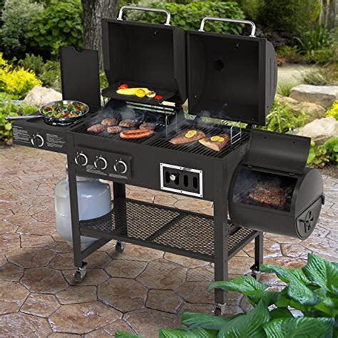 Best Propane Smoker Grill Combos: Choose To Cook Gas Or Wood/Charcoal! | Food For Net