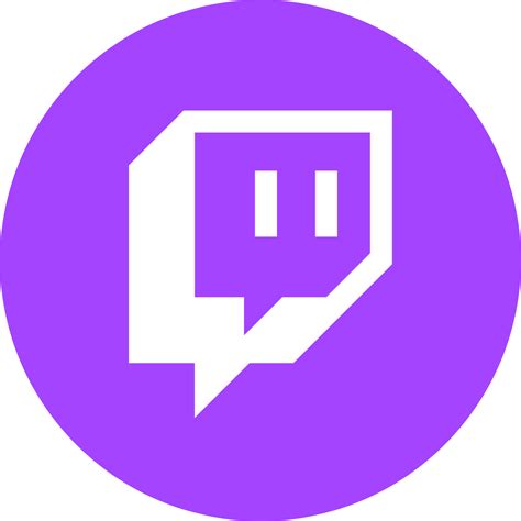 Twitch logo icon, social media icon 23741231 PNG