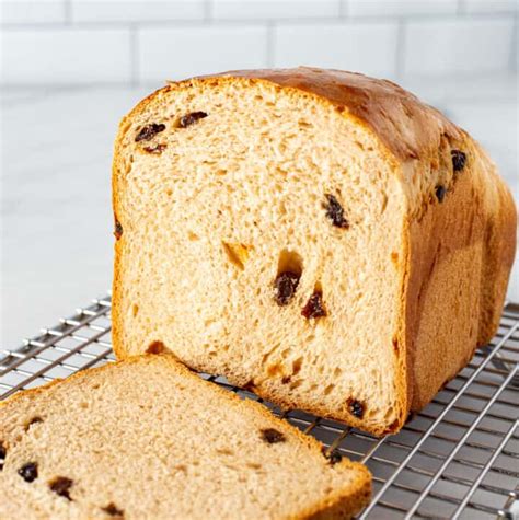 Bread Machine Cinnamon Raisin Bread - Cook Fast, Eat Well