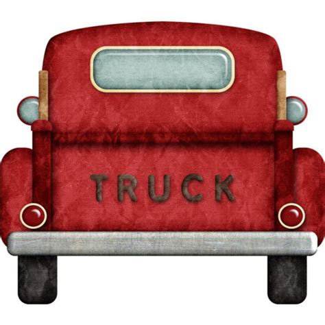 Vintage red truck free svgs project ideas – Artofit