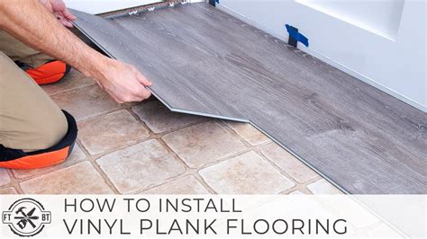 How to Install Vinyl Plank Flooring as a Beginner | Home Renovation - YouTube