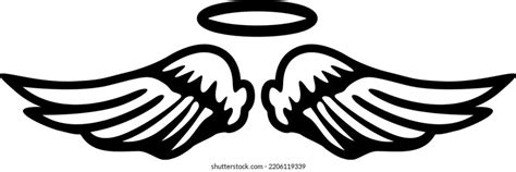 Black Angel Wings Clipart