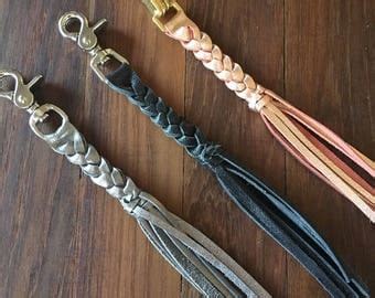 Leather Tassel KEYRING Keychain Tassel Purse Charm Leather