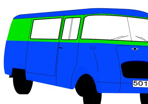 Mini Bus Clip Art at Clker.com - vector clip art online, royalty free ...