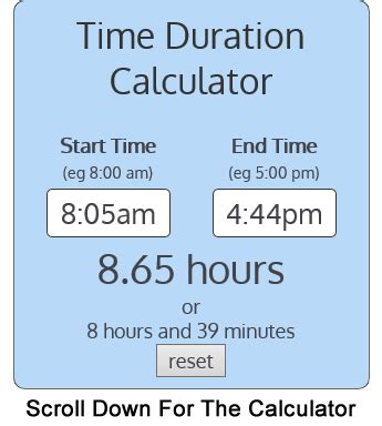 Calculator For Part Time Hours - HEWQME