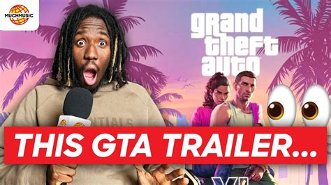 THE MUSIC BEHIND GTA 6 - GTA 6 TRAILER REACTION | MUCHMUSIC - YouTube