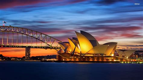 Sydney Opera House wallpaper | Australia tourist, Sydney opera house ...