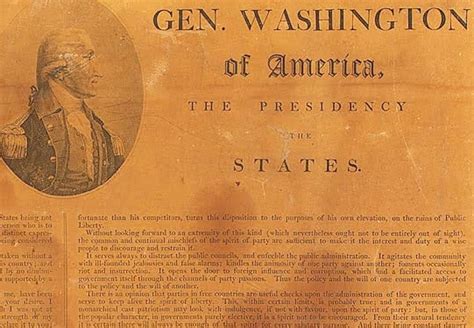 George Washington's Farewell Address Analysis Worksheet