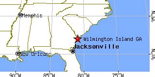 Wilmington Island, Georgia (GA) ~ population data, races, housing & economy