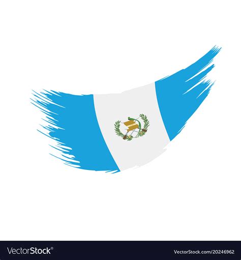 Guatemala flag Royalty Free Vector Image - VectorStock