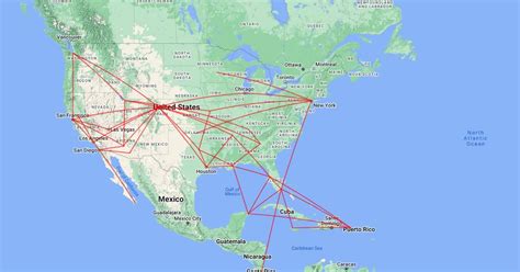 Southwest Airlines Route Map : Scribble Maps