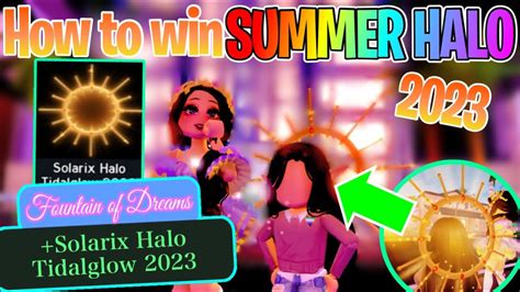 ☀️ How to WIN Summer HALO 2023 ~Royale High Roblox - YouTube