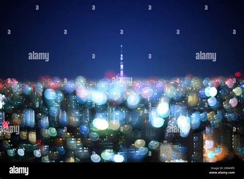 Tokyo night view Stock Photo - Alamy