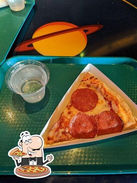 Menu at Alien Pizza Planet pizzeria, Anaheim