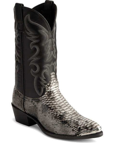 Laredo Snake Print Cowboy Boots | Sheplers