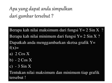 Grafik fungsi sinus dan cosinus