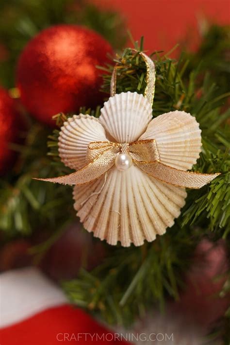 Seashell Angel Ornaments - Crafty Morning