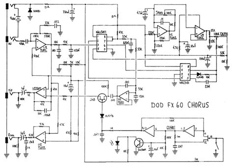 wiring diagram dod chorus pedal - Wiring Diagram