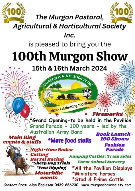 100th Murgon Show - Visit South Burnett