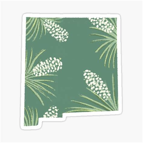 "State Flower of New Mexico" Sticker by Dart-Frog | Redbubble