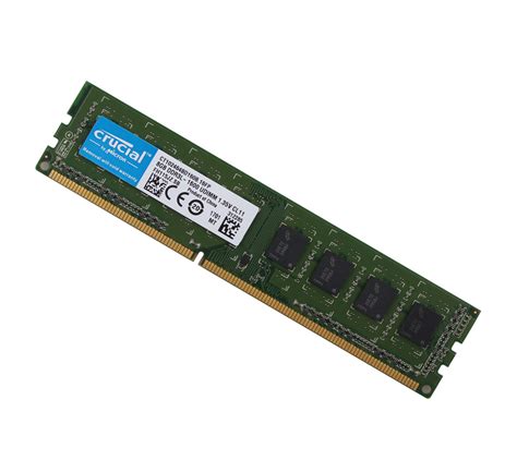 Crucial 32GB 4x 8GB DDR3 1600MHz PC3L 12800U Memory RAM DIMM Desktop 8 ...