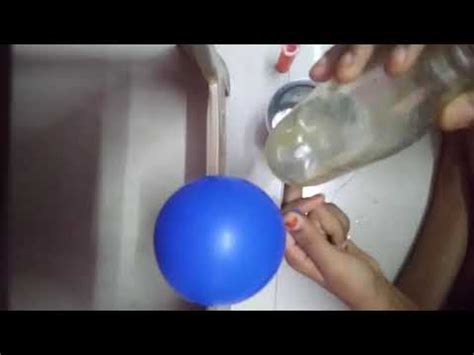 Making carbon dioxide experiment - YouTube