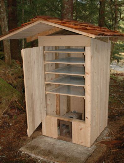 Wood Smokehouse Plans PDF Woodworking | Idee per la cucina, Rifugi, Idee