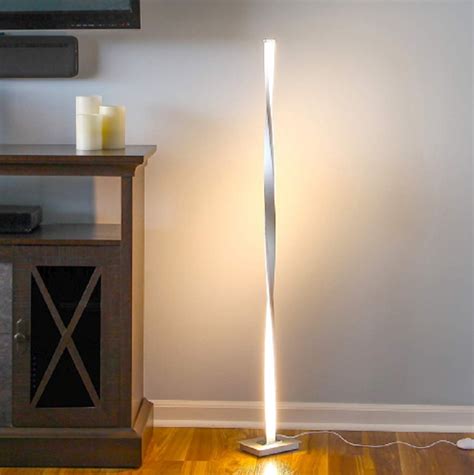 Post modern Simple Led Floor Lamp Bedroom Luxury Iron Dining Room Stand Lamp Decor Free Standing ...