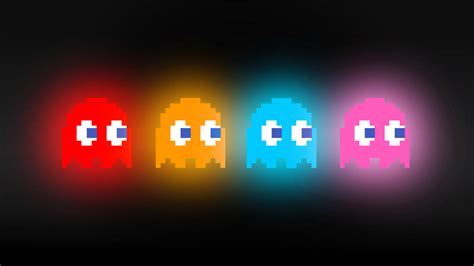 Neon Ghosts - Pac-Man Wallpaper 2 by thetruemask on DeviantArt