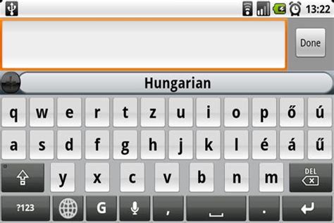 Hungarian for SlideIT Keyboard – Android Apps