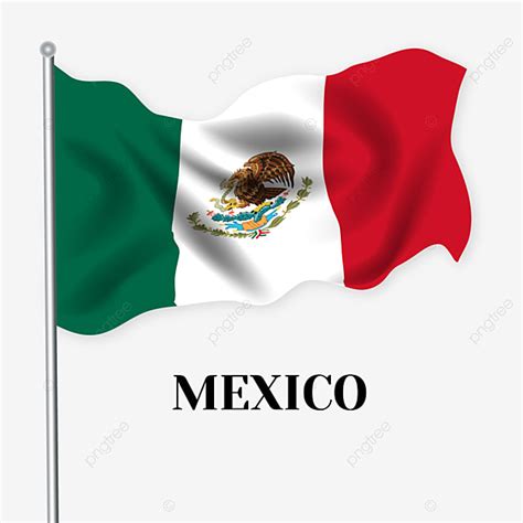 A Mano La Bandera Mexicana Dibujo Animado Hecho PNG ,dibujos Mexico, Bandera Mexicana, Asta De ...