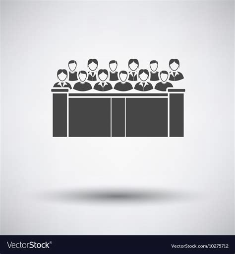 Jury icon Royalty Free Vector Image - VectorStock