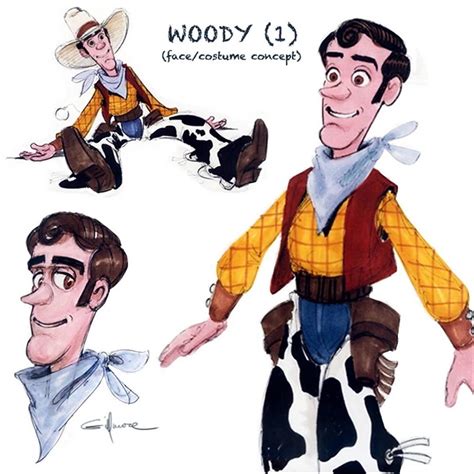 Toy Story At 20: See Pixar Concept Art For Buzz And Woody, 54% OFF