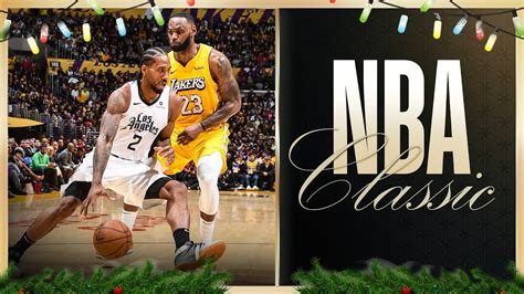 Clippers & Lakers Battle For LA On Christmas Day | NBA Classic Game ...