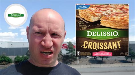 Delissio's Ham & Cheese Croissant Pizza! - YouTube