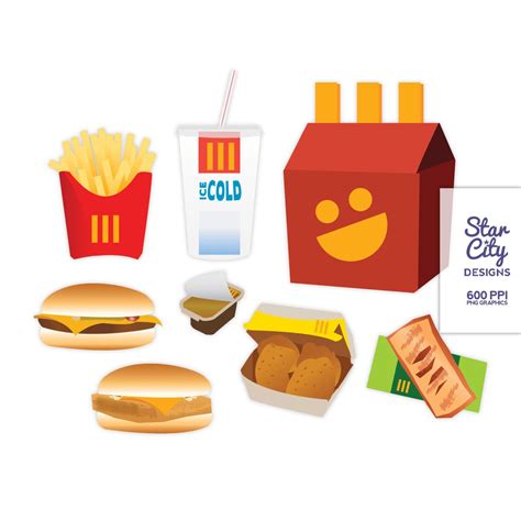 Free McDonalds Food Clipart