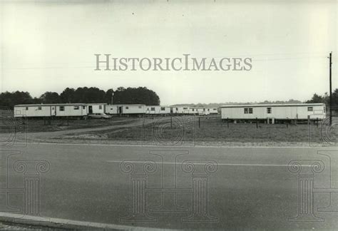 1973 Press Photo Brent Alabama mobile homes for tornado victims - abna ...