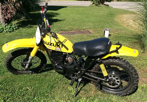 Vintage 1974 Suzuki TM 400 Apache TM400 Cyclone Dirt Bike Off Road Running No Ti