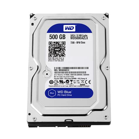 disco duro 500gb para pc wd blue 7200 rpm sata 6. gbps 3.5'' - V y T ...