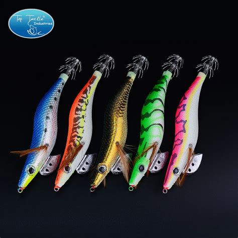 Squid Lure Plastic Artifical Bait Fishing Lure Sea Water Luminous Lure -in Fishing Lures from ...