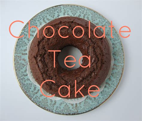 Miss Beatrix: Chocolate Tea Cake