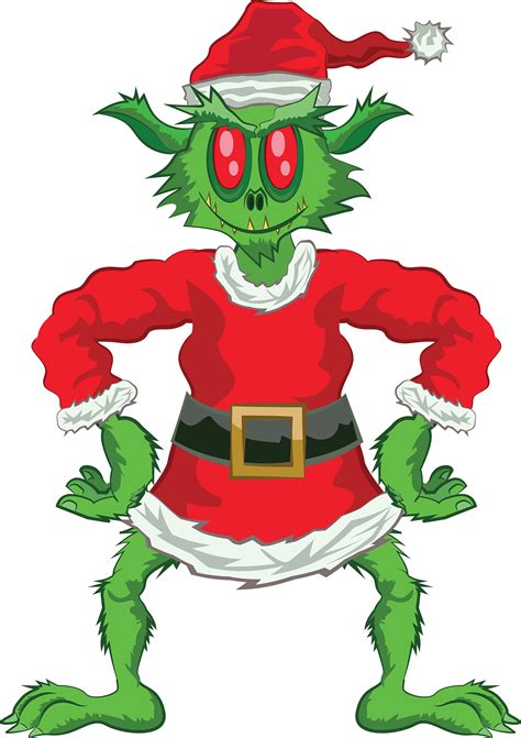 Grinch, vector illustrations on Behance