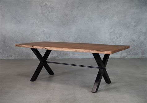 Junction 84" Live Edge Solid Wood Dining Table | Muse & Merchant