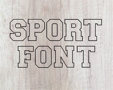 Sports Fonts Free Web Download These Free Fonts From Famous Amateur And ...