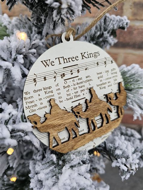 Nativity sheet music Ornament – theknottyscroller